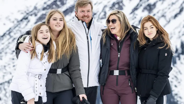 Fotosessie met de koninklijke familie in Lech 2020