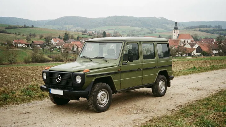 Het zwaarste autokunstwerk ooit: Mercedes begroef deze G-Klasse in 52 ton hars