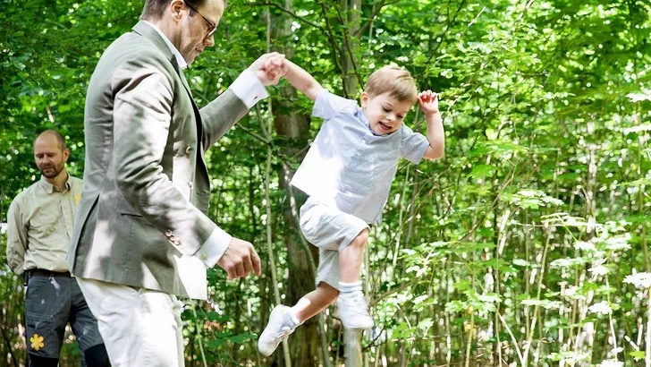 Lief! Prins Oscar (3) bezoekt zijn hertogdom Skåne