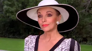 Joan Collins as Alexis Carrington Colby in the "Dynasty"