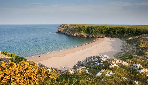 Barafundle Bay Beach – Pembrokeshire, Verenigd Koninkrijk