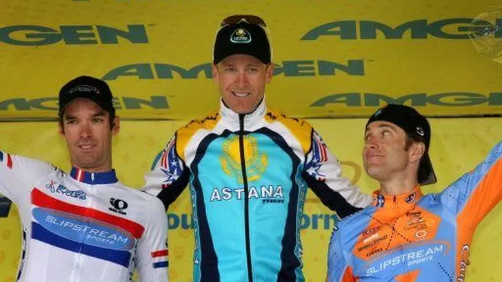 Levi Leipheimer wint tijdrit en verstevigt de leiding