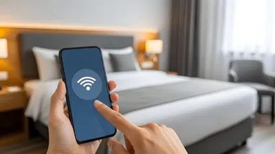 Ter illustratie: wifi in een hotel.