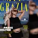 Paris Hilton op de cover van Grazia's Beauty Issue  Grazia