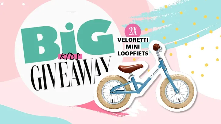 Big Kids Giveaway: 2x een Veloretti Mini loopfiets