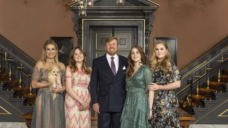 Máxima: zoomen met huisdieren, het blijft een uitdaging...