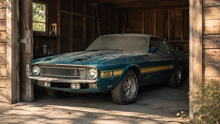 Hij redde deze zeldzame Shelby van de sleepwagen, maar werd 30 jaar later nerveus toen de V8 weer startte