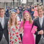 Royals Attend Te Deum Mass On The National Day - Brussels