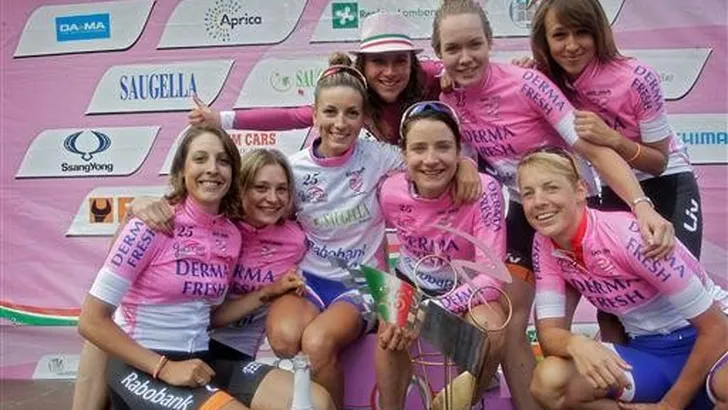 Derde eindzege Vos in Giro Rosa