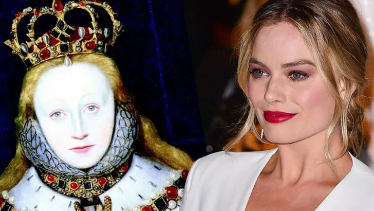 Margot Robbie onherkenbaar als koningin Elizabeth I