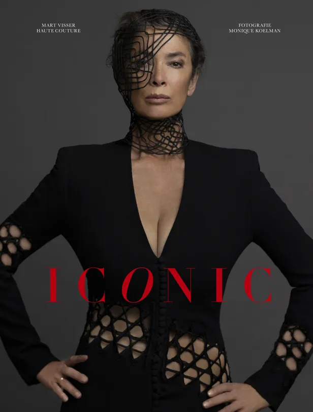 ICONIC is nu te koop via www.martvisser.nl - €59,95 - Linda Spiering op de cover