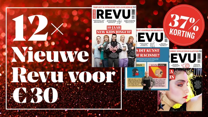 Kerstactie: 12x Nieuwe Revu voor maar €30!