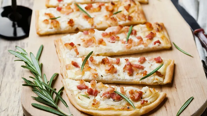 Lekkere najaarslunch: Flammkuchen!