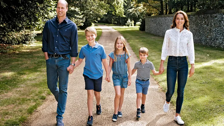 Prince &amp; Princess Of Wales Xmas Card 2022