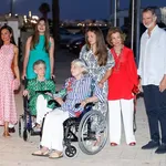 Royals Arrive At The Mia Restaurant - Palma De Mallorca