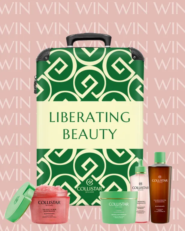 De Firming-koffer van Collistar bevat een shower oil, scrub en een intensieve crème. 