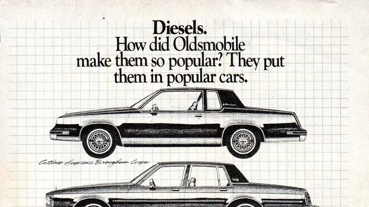 Top of the flops: Oldsmobile Diesel V8