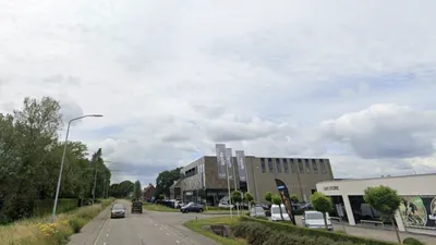 De Poppelseweg in Goirle, waar de schietpartij plaatsvond.