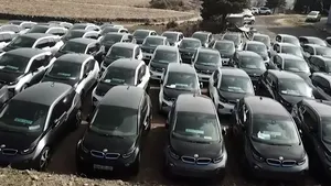 200 achtergelaten BMW i3's bevolken Koreaans eiland