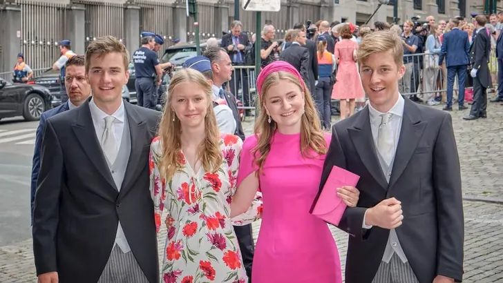 Royals Attend Te Deum Mass On The National Day - Brussels