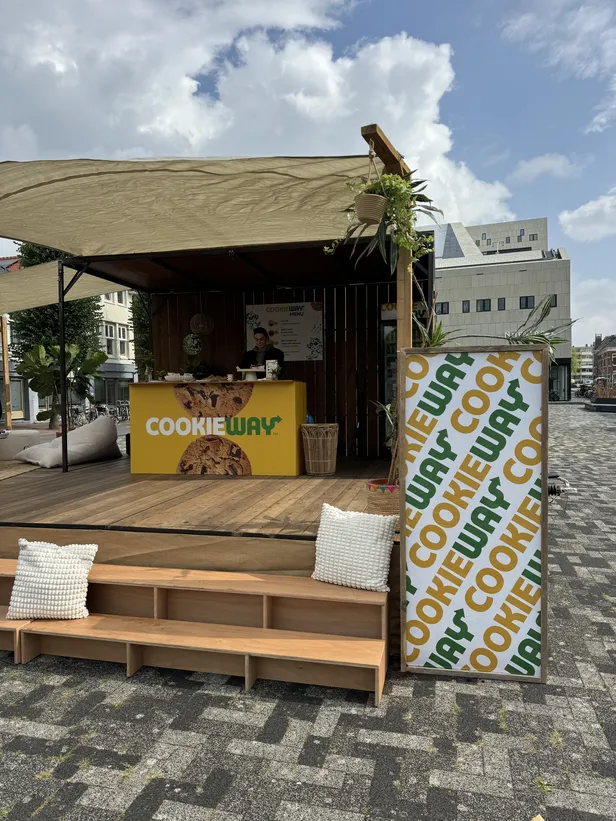 De Cookieway Tour van Subway in Groningen. 
