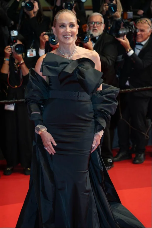 Sharon Stone in Sophie Couture