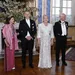 Koningin Silvia en koning Carl Gustaf met het IJslandse presidentspaar, mei 2025.