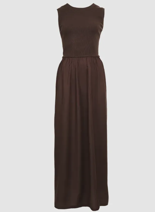 Jurk bruin van Zeeman - €12,99