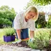 planten overleven vrouw tuin onderhoud
