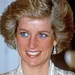 Prinses Diana met blauwe eyeliner