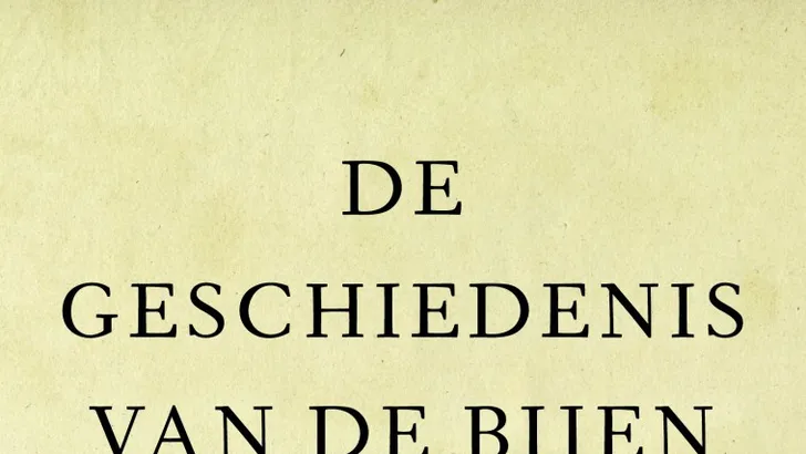 Boek: De geschiedenis van de bijen