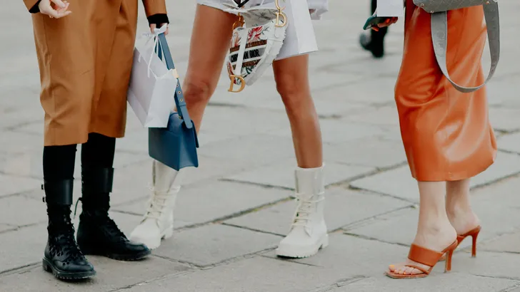 chunky off white boots