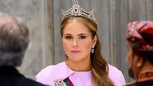 Prinses Amalia - Dam Staatsbezoek van Sultan Haitham bin Tarik van Oman aan Nederland