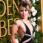 Miley Cyrus bij de Golden Globes 2025