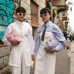 Sportmax Street Style - MFW Womenswear Fall/Winter 2023/2024