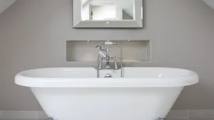 Luxe in de badkamer is: een vrijstaande badkuip