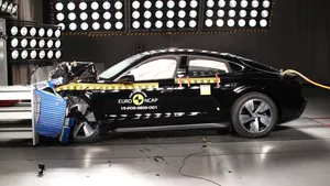 Porsche Taycan EuroNCAP botsproef