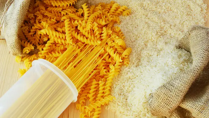 Rijst en pasta