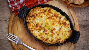 Gratin van knolselderij