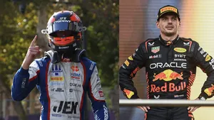 Max Verstappen en Richard Verschoor