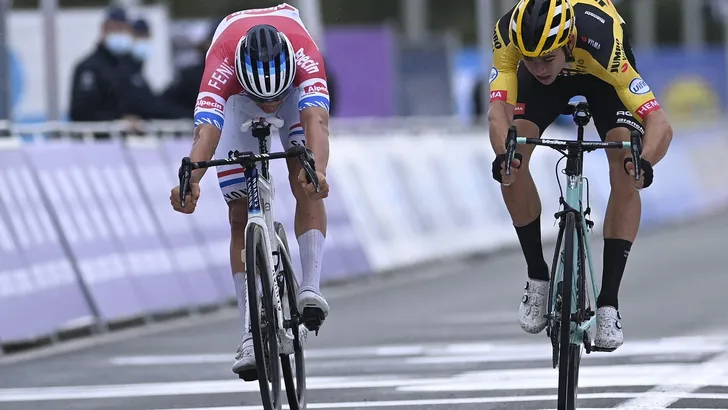 Mathieu van der Poel en Wout van Aert