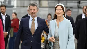 Koning Frederik en koningin Mary