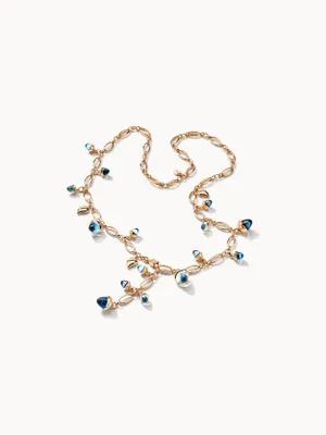 Tamara Comolli Mikado collier geelgoud met diamant