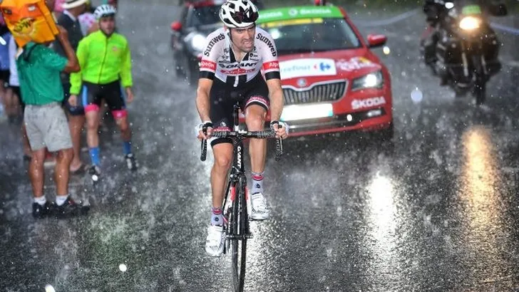 Gooit regen roet in het eten voor Dumoulin?