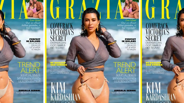 Grazia Kim Kardashian
