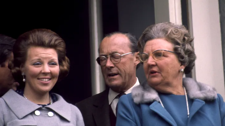 Prinses Beatrix met haar ouders