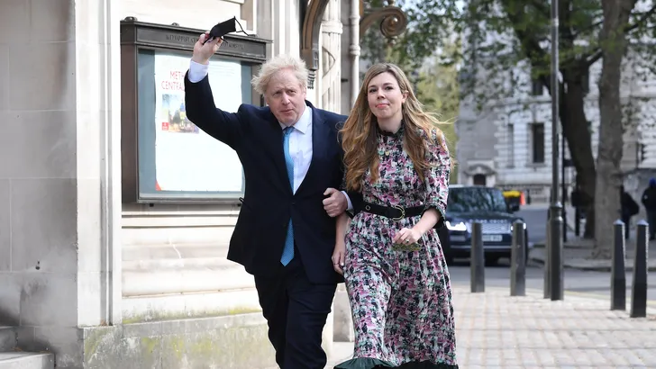 Boris Johnson en Carrie Symonds