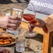 Vaderdagweekend eten proosten StrandZuid