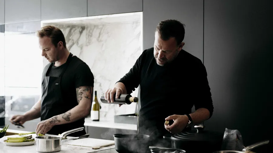 Richard van Oostenbrugge en Thomas Groot