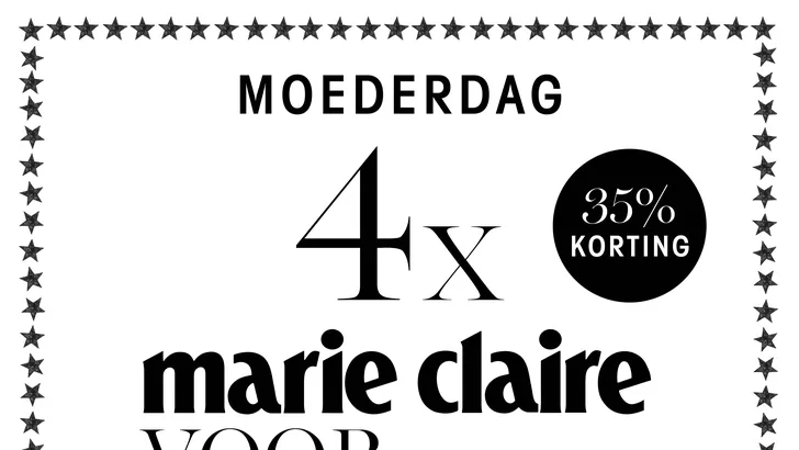 Moederdag aanbieding! 4x Marie Claire voor slechts €15 